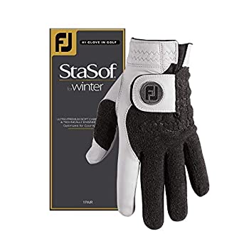 【中古】【輸入品・未使用】FootJoy StaSof ウィンターグローブ パール カデット M/L