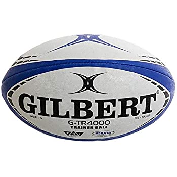 【中古】【輸入品・未使用】Gilbert ギルバート ラグビーボール 4号 G-TR 4000 小学校 高学年 青 [並行輸入品]