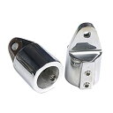 【中古】【輸入品・未使用】MX Bimini Top Hardware%カンマ%Stianless Steel Eye End Cap 2.2cm