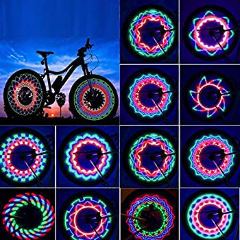 【中古】【輸入品 未使用】TGJOR 自転車ホイールライト LED防水自転車用スポークタイヤライト 32個 変更パターン 自転車リムライト マウンテンバイク/ロードバイク/BMXバイ