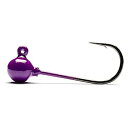 【中古】【輸入品・未使用】Mustad ジグヘッド パープル(4)