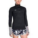 yÁzyAiEgpzUnder Armour Locker 1/2 Zip T-Shirt%J}% Black (001)/ Metallic Silver%J}% Medium