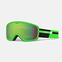 【中古】【輸入品・未使用】Giro Ringo 大人用 スノーゴーグル - グリーンブラック ポディウムストラップ 鮮やかなエメラルドレンズ付き (2021)
