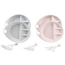 【中古】【輸入品・未使用】rebirth(リバース) 食器セット プラスチック製 4人用 【皿・スプーン・フォーク・ナイフ】 アウトドア ファミリー 食洗器対応...