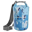 【中古】【輸入品・未使用】Skog A Kust DrySak 防水ドライバッグ | 5L ブルー迷彩