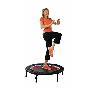 【中古】【輸入品・未使用】1245868　Trampoline with Workout DVD & Stabilizing Bar　トランポリン　..