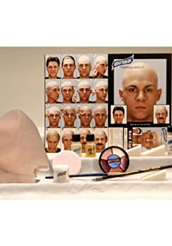 yÁzyAiEgpzProfessional Bald Cap Complete Kit vtFbVi͂LbvRv[gLbgnEBNX}XOne Size