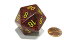 šۡ͢ʡ̤ѡJumbo d20 Counter - Speckled 34mm Dice: Mercury [¹͢]