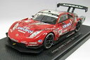 【中古】【輸入品・未使用】エブロ 1/43 ザナヴィ ニスモ Z スーパーGT500 2007 後期型 レッド/シルバー 完成品