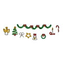 【中古】【輸入品・未使用】Department 56 Village Downtown Tinsel Trim Accessory Set of 9 [並行輸入品]