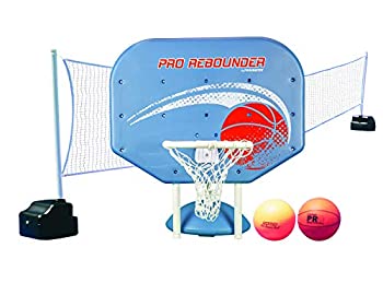 【中古】【輸入品・未使用】Poolmaster 72775 Pro Rebounder Poolside Basketball / Volleyball Game Combo おもちゃ [並行輸入品]