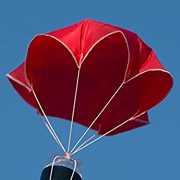 【中古】【輸入品・未使用】24 Red Rip-stop Nylon Parachute for Water or Model Rocket by Relationshipware by Relationshipware