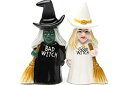 【中古】【輸入品・未使用】Salt & Pepper Shakers Set - GOOD WITCH BAD WITCH New Ceramic Gifts ...