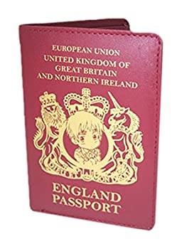 【中古】【輸入品・未使用】ヘタリア　イギリス　パスポートタイプ　折り財布　並行輸入品