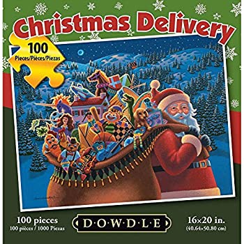 yÁzyAiEgpzDowdle Folk Art Christmas Delivery 50pc 16x20 Puzzles by Dowdle Folk Art