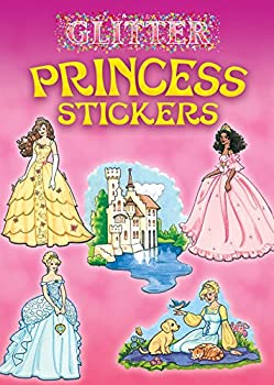 【中古】【輸入品・未使用】Dover 466748 Dover Publications-Glitter Princess Stickers [並行輸入品]