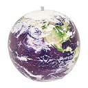 【中古】【輸入品 未使用】 プラネットアースギフト Planet Earth Gifts Earthball カンマ Inflatable Earth Globe from satellite images カンマ Glow in the Dark 並行輸入