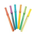 【中古】【輸入品・未使用】Fun Express Bulk FX Educational Products Big Bubble Wand Assortment (1 Dozen)%カンマ% 14' [並行輸入品]