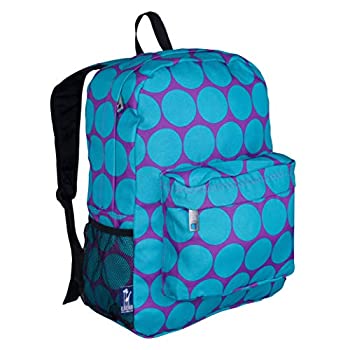 Wildkin Big Dots Aqua Crackerjack Backpack 57119 