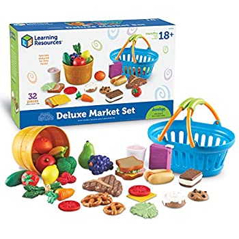 楽天ムジカ＆フェリーチェ楽天市場店【中古】【輸入品・未使用】Games Kids - Learning Resources New Sprouts Deluxe Market Set Toys New LER9725