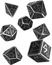 【中古】【輸入品・未使用】Polyhedral 7-Die Set of Metal Dice (7)