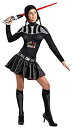 【中古】【輸入品・未使用】スターウォーズ ダース・ベイダー フィメイル コスチューム レディース 155cm-165cm
