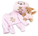 【中古】【輸入品・未使用】Steiff Sleep Well Teddy Bear Gift Set in Suitcase (シュタイフ・スリープウェル・テディベア・ギフトセット・イン・スーツケース / ピンク )(3)
