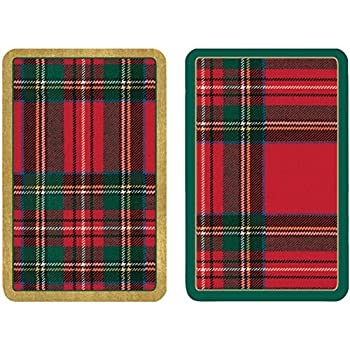 šۡ͢ʡ̤ѡCaspari Double Deck Playing Cards Jumboե???Plaid ( pc1...