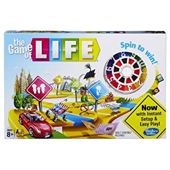 【中古】【輸入品・未使用】THE GAME OF LIFE 英語版 人生ゲーム 新バージョン　☆遊びながら、楽しく英語レッスン☆　[並行輸入品]