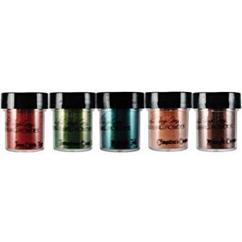 【中古】【輸入品 未使用】Lindy 039 s Stamp Gang 2-Tone Embossing Powder .5oz 5/Pkg-Autumn (並行輸入品)