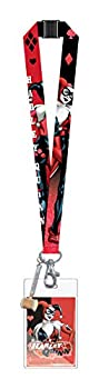 šۡ͢ʡ̤ѡLanyard - DC Comics - Harley Quinn w/ Dangle Card Holder New Gifts Toys 45307 [¹͢]