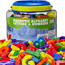 【中古】【輸入品 未使用】 EduKidトイズ EduKid Toys ABC Magnets 109 Magnetic Alphabet Letters Numbers With Take Along Bucket By 並行輸入品