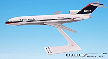 楽天ムジカ＆フェリーチェ楽天市場店【中古】【輸入品・未使用】[フライト ミニチュア]Flight Miniatures Delta Shuttle Boeing 727200 Airplane Miniature Model Plastic Snap Fit 1:200 Part# ABO72720H033 [