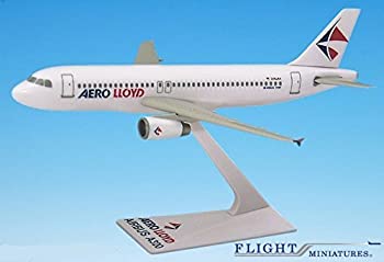 楽天ムジカ＆フェリーチェ楽天市場店【中古】【輸入品・未使用】Aerolloyd （96-03） Airbus A320-200 Aeroplane Miniature Model Snap Fit Kit 1:200 Part AAB-32020H-046