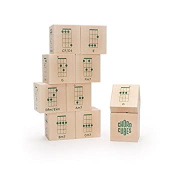 【中古】【輸入品・未使用】[アンクルグース]Uncle Goose Chord Cubes Ukulele Blocks Made in USA CCU10 [並行輸入品]