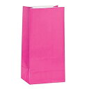 yÁzyAiEgpzHot Pink Paper Party Favor Bags%J}% 12ct [sAi]