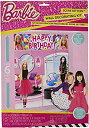 【中古】【輸入品 未使用】 Amscan Amscan Barbie Sparkle Scene Setters Wall Decorating Kit カンマ Multicolored カンマ 59 x 65 670438 並行輸入品