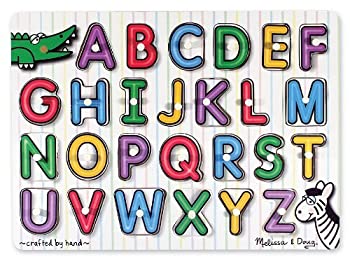 yÁzyAiEgpzMelissa & Doug See-Inside Alphabet Peg Puzzle [sAi]