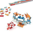 【中古】【輸入品・未使用】パイプロイド(PIPEROID) オクト&デカ - 小学生 から 大人まで 楽しめる 紙工作 クラフトキット - 折り紙 好きの 男の...