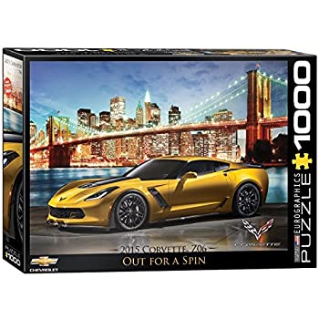 【中古】【輸入品・未使用】EuroGraphics 2015 Chevrolet Corvette Z06: Out for a Spin Jigsaw Puzzle (1000-Piece) [並行輸入品]