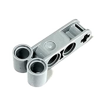 【中古】【輸入品・未使用】LEGOブロック・純正パーツ＜テクニック・コネクタ＞Light Bluish Gray・Axle and Pin Connector Perpendicular Double 4L【並行輸入品】