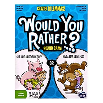 【中古】【輸入品 未使用】Spin Master Games - Would You Rather - Crazier Dilemmas Board Game 並行輸入品