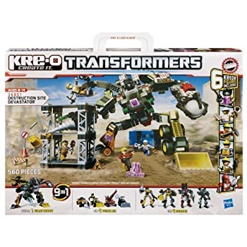 šۡ͢ʡ̤ѡKRE-O Transformers Destruction Site Devastator Set (36951) by Sponsei [¹͢]