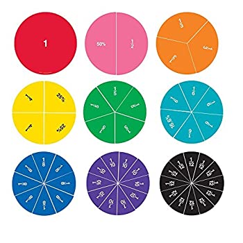 šۡ͢ʡ̤ѡLearning Resources Doublesided Magnetic Fraction Circles ...