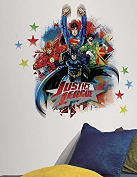 【中古】【輸入品・未使用】RoomMates RMK2165GM Justice League Peel and Stick Giant Wall Decals [並行輸入品](3)