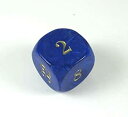 yÁzyAiEgpzBlue 36mm Doubling Cube (1 Dice) by Koplow Games [sAi]