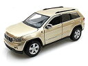 【中古】【輸入品・未使用】Jeep Grand Cherokee Laredo SUV%カンマ% Gold - Maisto 34205 - 1/24 Scale Diecast Model Toy Car by Maisto [並行輸入品]