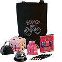 【中古】【輸入品・未使用】Bunco Game Kit with Crystal Bunco Tote Bag