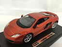 【中古】【輸入品 未使用】ノーブランド品 Mclaren MP4-12C 1/24 Bburago 並行輸入品