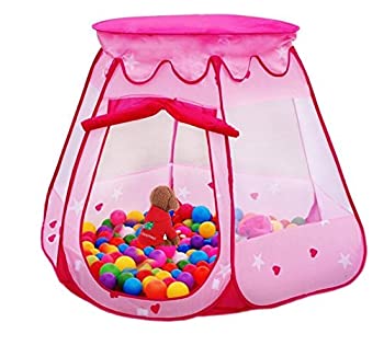 šۡ͢ʡ̤ѡ[amtinyjoy]amtinyjoy Pink Princess Tent Indoor and Outdoo...